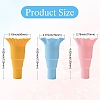 Silicone Ice Cream Cone Ice Pop Holder Sets DIY-CJC0006-20-2