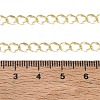 4MM Brass Twisted Dapped Chain Necklaces for Women KK-CBA4FD4-13G-5