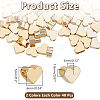 80Pcs 2 Styles Brass Beads KK-AR0004-54B-2