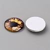 Glass Cabochons LS-GLAA-WH0033-75G-07-2