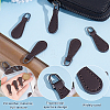 20Pcs PU Leather Zipper Puller FIND-GO0002-93-5