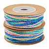 2 Rolls Segment Dyed Cotton Twisted String Cord OCOR-TA0002-95C-1