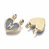 Alloy Enamel Charms ENAM-T012-02H-RS-3