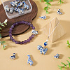 12Pcs 6 Styles Handmade Porcelain Beads PORC-TA0001-68-8