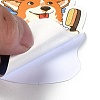 50Pcs 50 Styles Paper Corgi Dog Cartoon Stickers Sets STIC-P004-23G-6