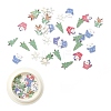 50Pcs Christmas Theme Paper Cabochons MRMJ-YW0001-069L-1