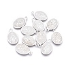 Non-Tarnish 304 Stainless Steel Charms STAS-L247-024P-1