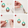 DIY Dangle Earring Making Kits DIY-OC0002-53-3