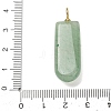 Natural Green Aventurine Pendants G-H328-02G-B06-6