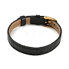 Leather Textured Watch Bands AJEW-K232-01G-08-2