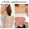 6Pcs 2 Styles Transparent Glass Pendants GLAA-YW0005-29-6