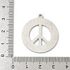 304 Stainless Steel Pendants LS-STAS-F326-07P-3
