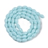 Opaque Solid Color Beads Strands LS-EGLA-N013-P6mm-D11-2