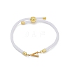 Wax Rope & Nylon & Leather Bracelets BJEW-XCP0002-08GP-2