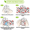 PVC DIY Heat Transfer Paper DIY-WH0517-042-4