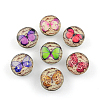 Brass Jewelry Snap Buttons X-GLAA-Q035-M2-1
