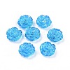 Handmade Lampwork Flower Beads X-LAMP-C004-05D-3