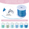 SUNNYCLUE 6 Rolls 6 Colors 12-Ply Polyester Thread OCOR-SC0001-06B-2