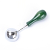 Brass Handle Wax Sealing Stamp Melting Spoon TOOL-WH0133-38B-P-2