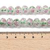 Handmade Foil Lampwork Beads Strands FOIL-S136-001I-4