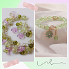 DIY Round Acrylic & Glass Beads Jewelry Making Findings Kits DIY-SP0003-01A-5