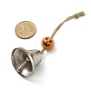 Halloween Iron Bell Hanging Ornaments HJEW-JM02463-3