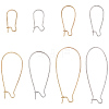 80Pcs 8 Styles Brass Hoop Earring Findings FIND-BBC0004-67-7