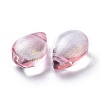 Transparent Glass Charms GGLA-M004-05B-05-3