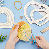 1 Set Wood Tassel Fringe Trimming Tool AJEW-HY0001-75A-3