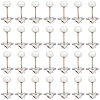 100Pcs Iron Curtain Tie Buckle AJEW-CY0002-48A-1