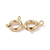 Eco-friendly Brass Spring Ring Clasps X-KK-D082-01B-G-2