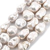 Natural Nucleated Pearl Beads Strands PEAR-B004-15J-04A-2