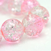 Baking Painted Crackle Glass Beads Strands X-CCG-S001-6mm-02-1