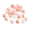 Opaque Acrylic Beads OACR-H044-01B-1