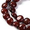 Natural Red Rainbow Jasper Beads Strands G-T047-A15-01-4