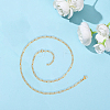 10Pcs 667 Stainless Steel Paperclip Chain Necklaces NJEW-BBC0001-48B-G-7