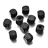 Spray Painted Wooden Beads WOOD-P021-01C-29-1