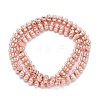 Non-magnetic Synthetic Hematite Beads Strands G-H270-02RG-2