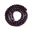 Natural Ruby Beads Strands G-P553-G01-03-4