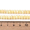 Anti-Tarnish Electroplate Glass Beads Strands GLAA-T025-6mm-11G-2