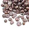 Antiqued Acrylic Beads AC-CBAAA05-01E-2