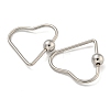 Non-Tarnish 304 Stainless Steel Screw Carabiner Lock Charms STAS-C092-03A-P-2