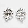 Tibetan Style Alloy Pendants TIBEP-T006-09AS-RS-2
