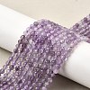 Natural Amethyst Beads Strands G-S387-A02-4mm-1