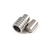 304 Stainless Steel Magnetic Clasps Hand Polished STAS-C127-16P-2