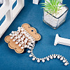 1Yard Round Crystal Glass Rhinestone Cup Chains DIY-PJ0001-43A-5