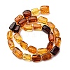 Gradient Color Natural Amber Beads Strands G-F803-D01-03-4