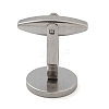 304 Stainless Steel Metal Buttons LS-STAS-M084-12G-04-2