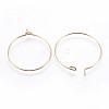 316 Surgical Stainless Steel Hoop Earring Findings LS-X-STAS-P221-01B-G-2