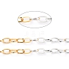 Two Tone 304 Stainless Steel Cable Chains CHS-B001-16-4